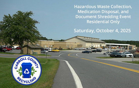 Residential Only Hazardous Waste Collection, Medication Disposal, and Document Shredding Event