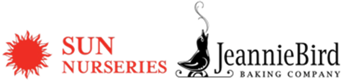 Sun Nurseries logo and Jeannie Bird Logo